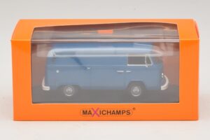Volkswagen T2b Fourgon De Livraison Bleu Maxichamps 1:43 940053061 Métal Moulé — image 5 sur 5