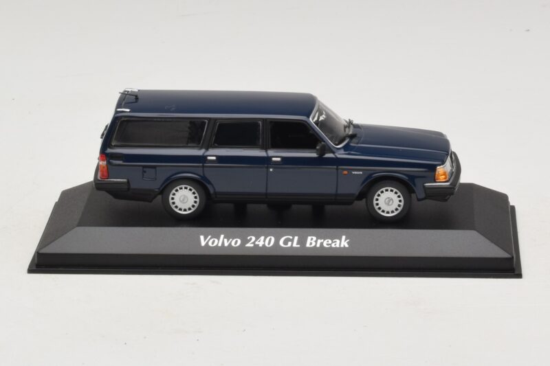 Volvo 240 GL Break Bleu Foncé Maxichamps 1:43 940171412 Métal Moulé