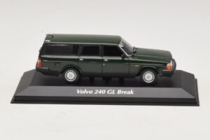 Volvo 240 GL Break Vert Foncé Maxichamps 1:43 940171411 Métal Moulé