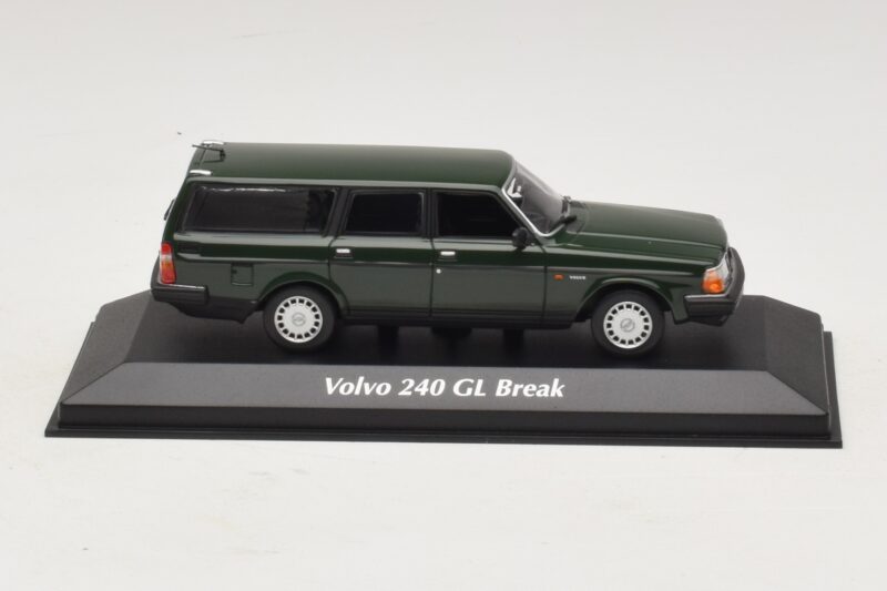 Volvo 240 GL Break Vert Foncé Maxichamps 1:43 940171411 Métal Moulé