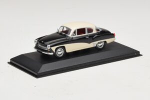 Wartburg A311 Bleu Foncé Blanc Minichamps 1:43 WARBURG001 Métal Moulé — image 2 sur 5